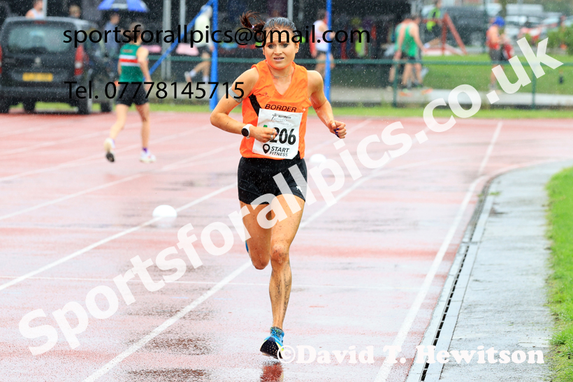 Senior Womens 4 Stage 2025 Northern Athletics Autumn Road Relays, Leigh, Lancashire. Photo: David T. Hewitson/Sports for All Pics